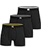 Pierre Calvini Bamboo Mens Boxers – Soft, Breathable & Anti Chafe Mens Underwear – Moisture Wicking Boxers for Men with Longer Leg & No Itchy Labels - Men's Boxer Shorts Multipack (3/6-Pack)