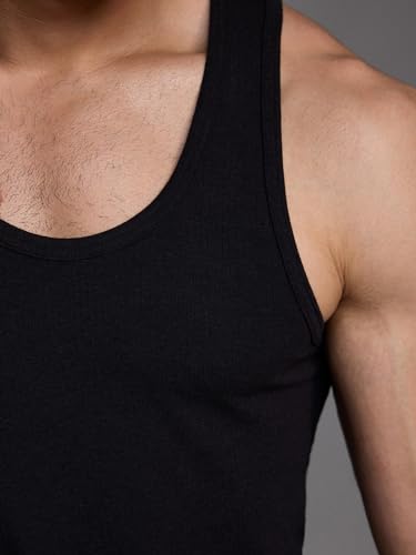 Image of Modern Crew Men's Glide Vests | Luxurious Bamboo-Cotton Vest | Regular Fit | Pack of 1