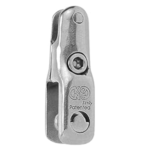 Desconocido Kong ankerfix-connector voor ankers, stevig, mm, voor volwassenen, uniseks, roestvrij staal, zilverkleurig, 8/9/10/12 mm