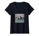 Photo Gallery donna vintage new hampshire illustration / retro new hampshire maglietta con collo a v Photo Gallery donna vintage new hampshire illustration / retro new hampshire maglietta con collo a v