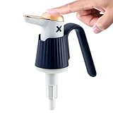 Anulely Boquilla para botella de salsa de ostras con control preciso, dispensador de jarabe de cocina, salsa de ostras, boquilla para botellas, cabezal de bomba, dispensador de jarabe de salsa de soja