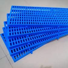 RvPaws Goat Flooring, Dog Flooring Plastic Slatted Mat Size: 1x3 Feet - Good to Use in Goat Farming and Dog Kennel (Set of 10)
