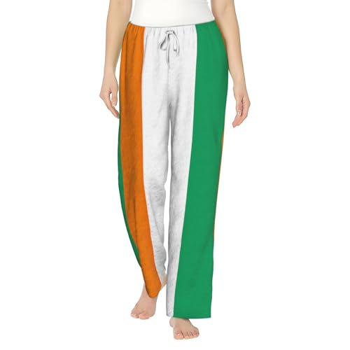 Pantalon pyjama Côte d'Ivoire flanelle femme, le cadeau idéal pour se détendre