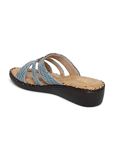 Image of TRASE Women's Flip-Flops & Slippers | Doctor Ortho Comfortable Chappal for Women & Girls | Light weight, Soft Footbed, Comfortable & Stylish | Diabetic & Orthopedic Footwear, Good for Knee & Foot Pain