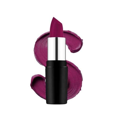 Image of Swiss Beauty Pure Matte Creamy Lipstick | Non-drying, Highly pigmented Lipstick | Shade- Berry, 3.8gm|