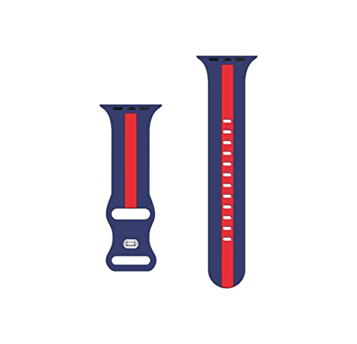 Image of GRIPP Tutone Soft Silicone Watch Strap for 44mm /45mm /46mm /49mm, Watch Series 11 /10 /9 /8 /7 /6 /5 /4, SE 3 /2 /1, Ultra 3 /2 /1, Durable, Flexible, Lightweight, Adjustable (Watch Not Included)