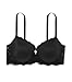 Victoria's Secret Fashion Show '24 Women's Smooth & Lace Lightly Lined Classic Coverage Demi Bra, Black, 36C