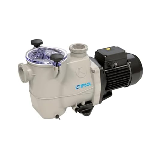 Kripsol Bomba De Filtración 4,8M3/H Mono Ks33M