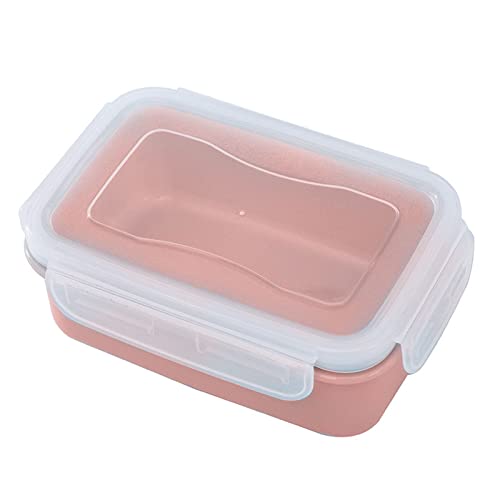 Almacenamiento de plástico para conservación de refrigerador, pequeño almuerzo, cocina, almuerzo, almacenamiento sellado para arreglos de cocina, contenedores grandes para almacenamiento (B, talla