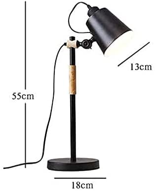 Lampe LED moderne réglable E27 éclairage de chevet pour bureau d'étude - 2