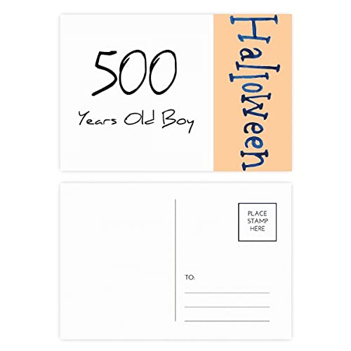 Cartes postales Halloween lot de 20 au design Art déco résistant