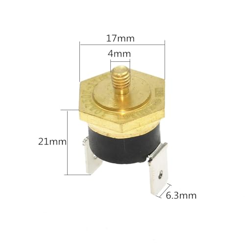 Interruptor de temperatura KSD301 M4 70C normalmente cerrado 10A 250V para control térmico de 5 uds 5