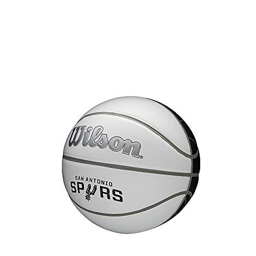 Image of WILSON NBA Team Autograph Mini Basketball - San Antonio Spurs