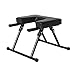 Haushalts-Inversionshocker Inversionsstuhl Umgedrehter Yoga-Stuhl Unterstützende Fitnessgeräte Trage (Color : Black, S : 51 * 49 * 39cm)
