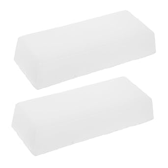 SOLUSTRE 2pcs Jewelry Polishing Wax for Buffing Wheels Aluminum Stainless Steel Polishing Compound for Marble and Stone High Shine Finish for Crafts and Projects