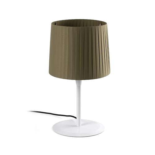 SAMBA Lampe de table blanc vert Faro Barcelona résout le manque de lumière douce