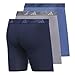 Adidas Mens Microfiber Boxer Briefs Underwear (Multipack) Athletic Stretch-Fit