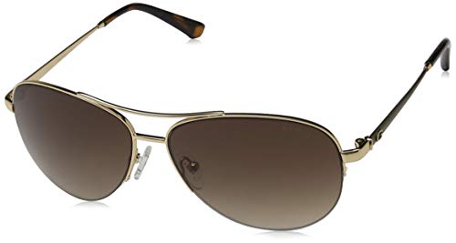 Guess GU 7468 Gafas de Sol, Dorado (Gold/Gradient Brown), 59 para Mujer