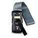 QPWZ Báscula electrónica digital de mano, báscula digital para equipaje de pescado, gancho para colgar, portátil, 50 kg/10 g, LCD multiusos, portátil (color: negro, tamaño: 40 kg)