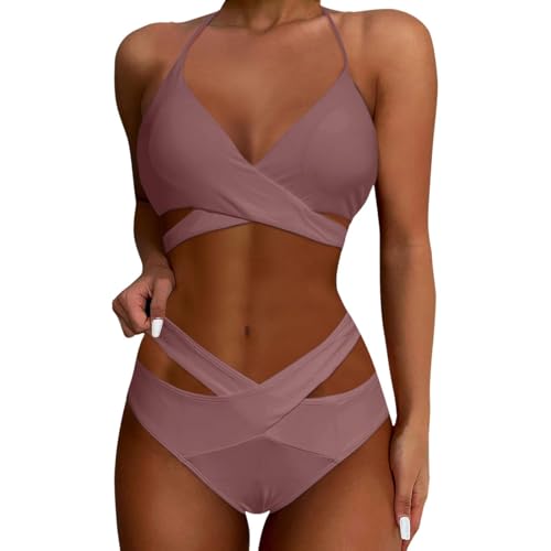 Generisch Conjunto de dikini para mujer Push Up Sexy Traje de baño de verano de dos piezas Traje de baño 2025 Traje de baño Traje de baño Bikini Tops de bikini Ropa de playa Bikini Mujer Abdominal,