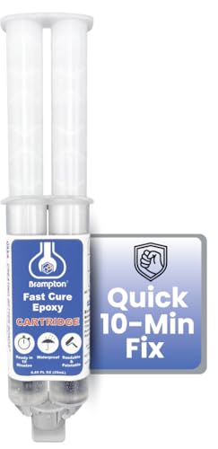 Brampton Fast Cure Epoxy, Quick 10-Min Set, 30-Min Cure,