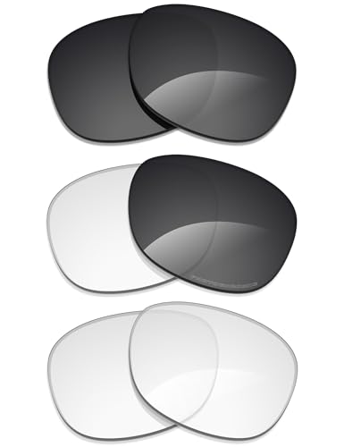 Verres rechange Ray-Ban Meta Wayfarer 53 mm transparent gris adaptable RW4008
