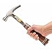 ESTWING Hammer - 12 oz Straight Rip Claw with Smooth Face & Genuine Leather Grip - E12S