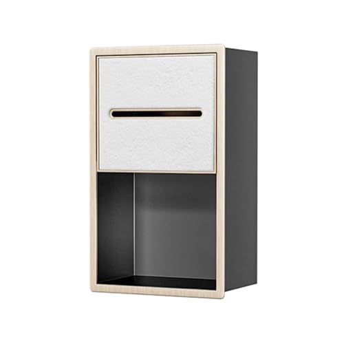 Niche de douche encastrée en acier inoxydable avec étagère de rangement murale