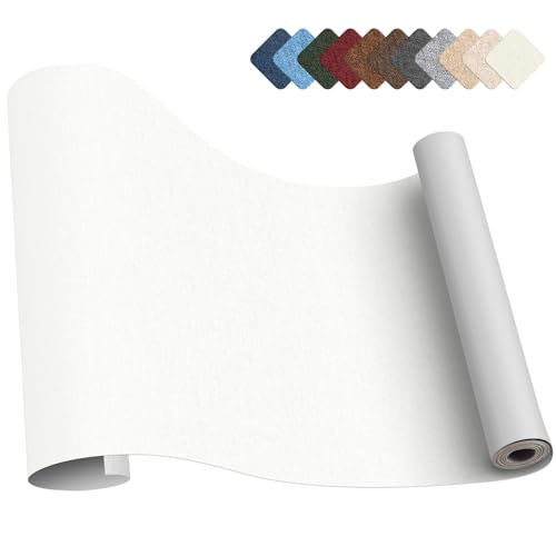 補修テープ 布 40 x 200cm リネン製 補修布シート ソファ 補修シート リネンパッチテープキット、椅子、枕、カーテン用ファブリックパッチテープ 白