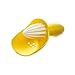 Joseph Joseph 20028 Catcher Citrus Reamer with Seed Catcher, Yellow