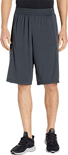 adidas Men's Basics Short 1 Dark Gray/Gray Large