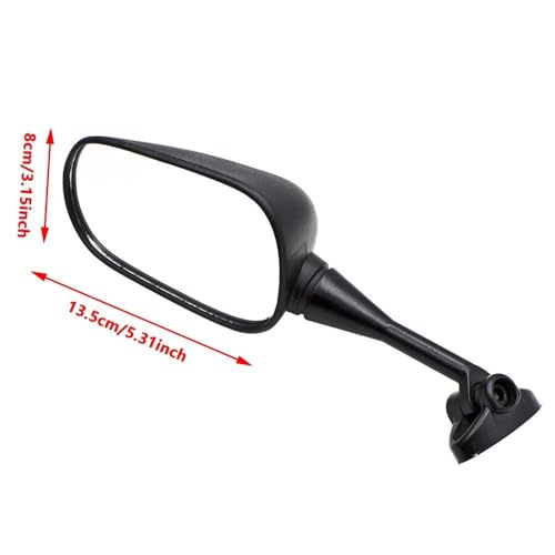 Espejo retrovisor motocicleta para CBR 600 F4 y CBR600RR compatible con modelos 1999-2006 6