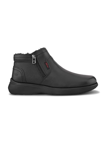 Image of TSF Leather 8617-Black boot for men