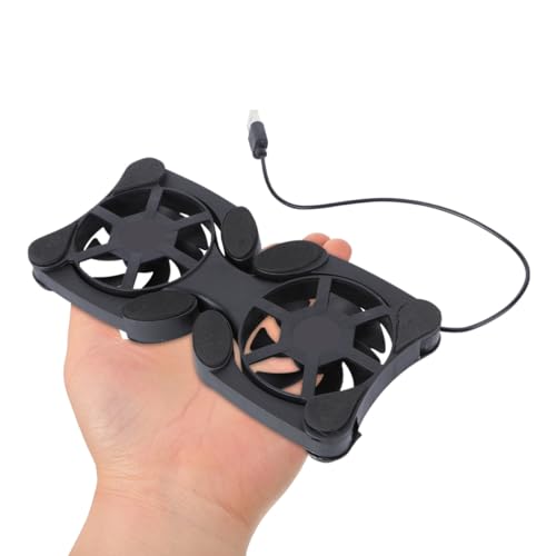 Ventilador portátil plegable para laptop Mipcase con doble USB miniatura 7