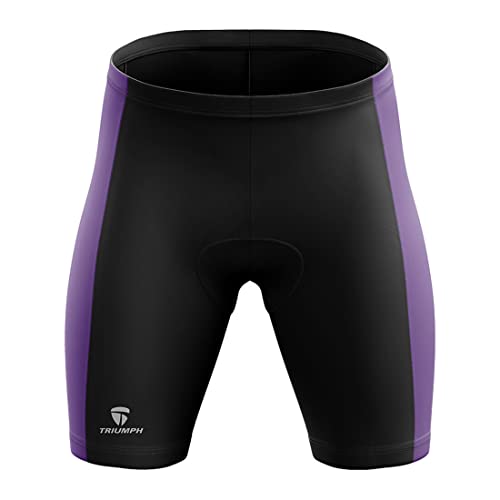 Image of Triumph Men's Cycling Shorts with Foam Padded. These Biking Half Pants are The Most Important Bikes Accessories for Boys /Men Cycling Enthusiasts. Dress Yourself with The Leader in Cycling Clothes