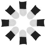 FUNOMOCYA 20pcs Gaming Finger Sleeves for Phones and Tablets, Anti-Sweat Breathable Cloth Thumb Gloves, Smooth Operation Finger Covers for Mobile Game Touchscreen Devices