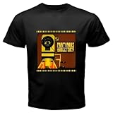 Moisture absorbing material E3RDH5F37 FANTOMAS Director\'s Cut Logo Men\'s Black T-Shirt