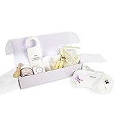 Pampering Spa Gift Set, Relaxing Spa Kit, Gift Box for Women, Including 6 pc: Soap, Eye Mask, Sho...