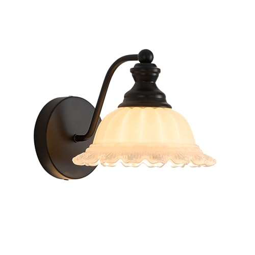 Image of XIEDUN Vanity Light Black Wall Sconces Modern Bathroom Sconces