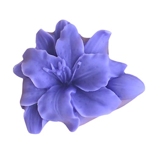 Flower Silicone Soap Molds Soap Molds for Soap Making Silicon Molds for Soaps DIY Craft Handmade Soap Candle Plaster Resin Mould (14014)
