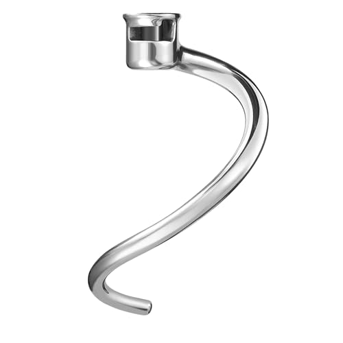 Stainless Steel Dough Hook,Compatible with Kitchenaid 7QT stand mixer.KSM70SKXXCA, KSM70SKXXVB...