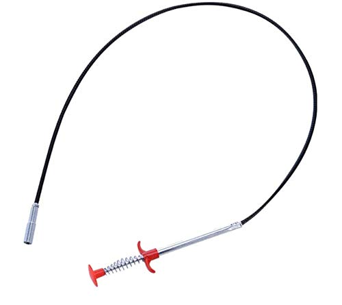 COOLBABY Durable Bendable Drain Auger, Multifunctional Sewer Hair Cleaning Claw, Spring Loaded Grabber Pickup Pipe Dredging Tool, Clog Remover Relief Catcher