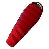 Husky momie sac de couchage spécial pour les femmes Majesty 21 200x85+20 cm - Rouge