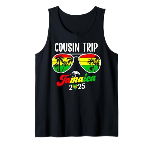Jamaica Cousin Trip 2025 Summer Vacation Family Matching Débardeur