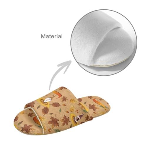 chaqlin Christmas Indoor Slippers for Women Fall Lightweight House Bedroom Open Toe Slide Slipper Shoes4