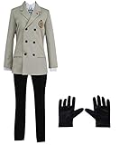 LYLAS Men's School Uniform Halloween Suit Cosplay Costume (Male-Large)
