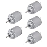 XYRSTOLR 5Pack DC Motor 1-6V Electric Motor 140 Motor Mini Micro Motor for RC Boat Airplane Toys Model DIY Hobby, Science Project