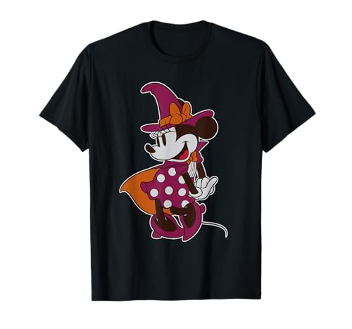 Disney Minnie Mouse in Witch Costume Halloween T-Shirt