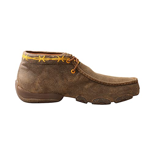 Image of Twisted X Men's 10Th Anniversary Driving Shoes Moc Toe Brown 8.5 D(M) US