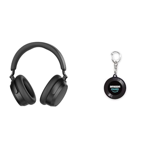 ゼンハイザー ワイヤレスヘッドホン ACCENTUM Plus Wireless ブラック + 【Amazon.co.jp限定】The Music × Amazon Music ミュージックキーホルダー ver2.0